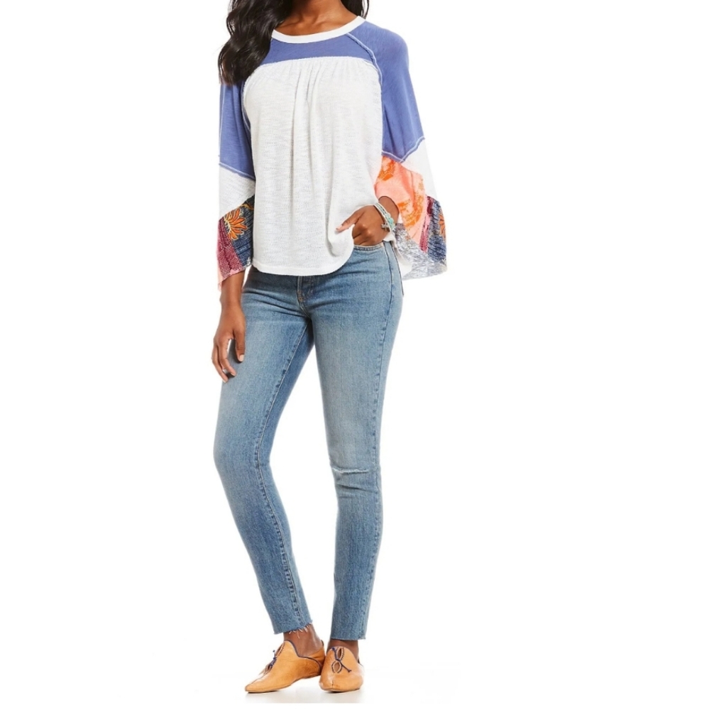 Free People Friday Fever T Shirt Top